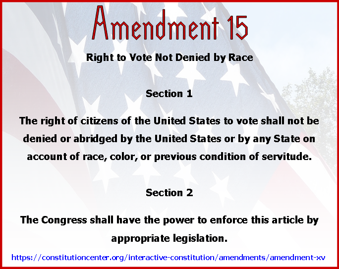 Amend 15