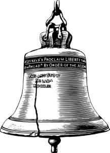 Liberty Bell BW