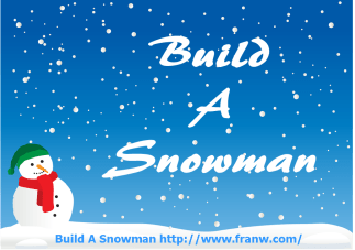 Build A Snowman FW