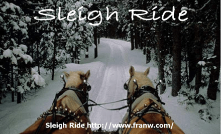 Sleigh Ride FW