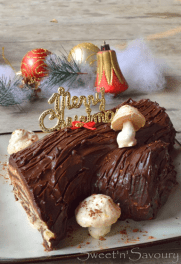 Yule Log Cake
